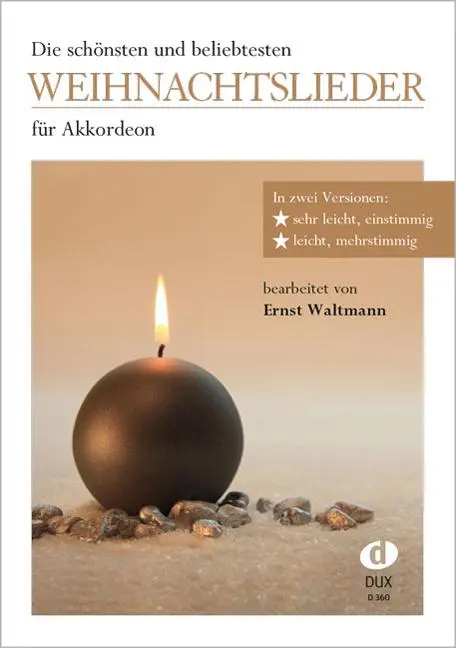 Cover: 9783868492378 | Weihnachtslieder für Akkordeon | Ernst Waltmann | Broschüre | 16 S.