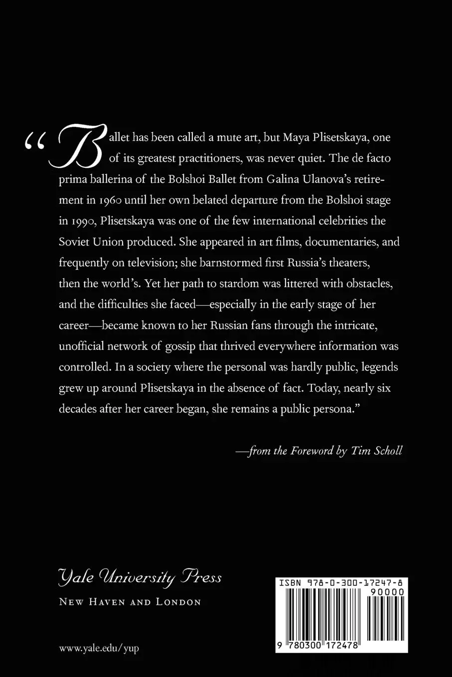 Rückseite: 9780300172478 | I, Maya Plisetskaya | Maya Plisetskaya | Taschenbuch | Englisch | 2010