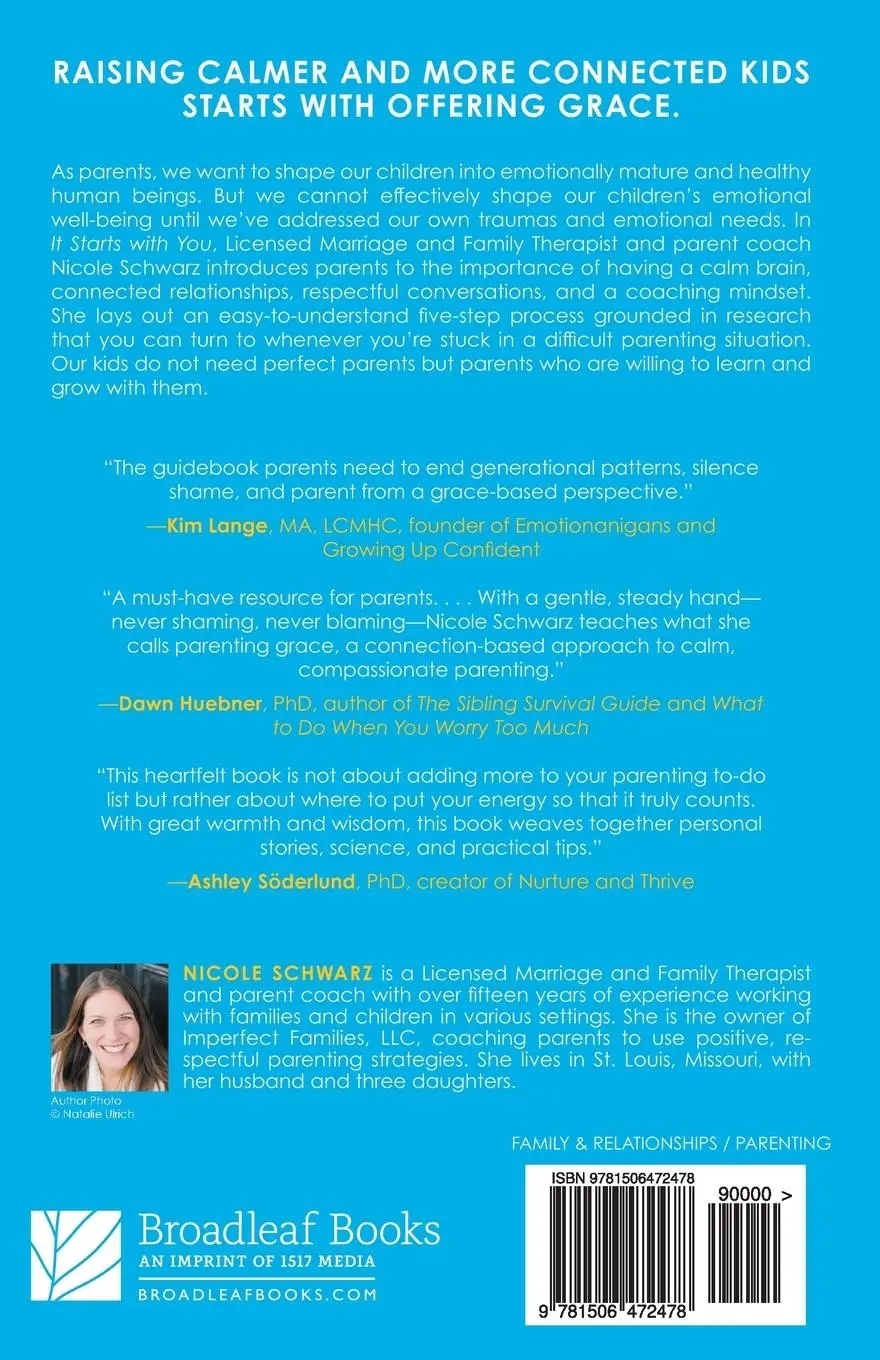 Rückseite: 9781506472478 | It Starts with You | Nicole Schwarz | Taschenbuch | Englisch | 2022