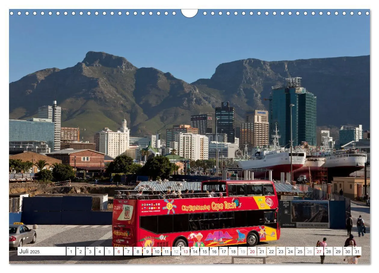 Bild: 9783383802478 | Südafrika - Kapstadt (Wandkalender 2025 DIN A3 quer), CALVENDO...