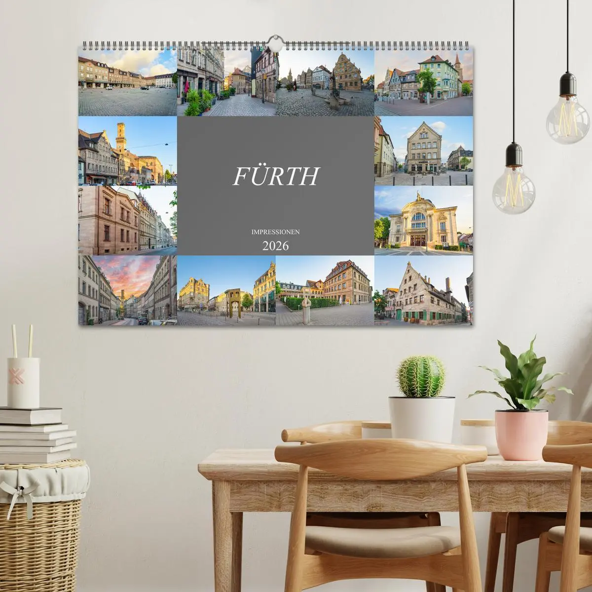 Bild: 9783457912478 | Fürth Impressionen (Wandkalender 2026 DIN A2 quer), CALVENDO...