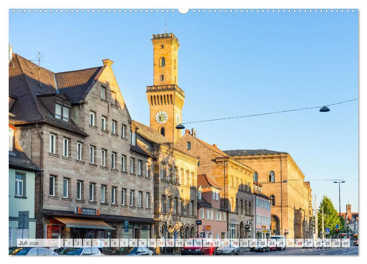 Bild: 9783457912478 | Fürth Impressionen (Wandkalender 2026 DIN A2 quer), CALVENDO...