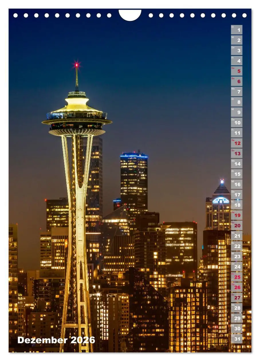 Bild: 9783516242478 | SEATTLE Imposante Stadt- und Naturimpressionen (Wandkalender 2026...