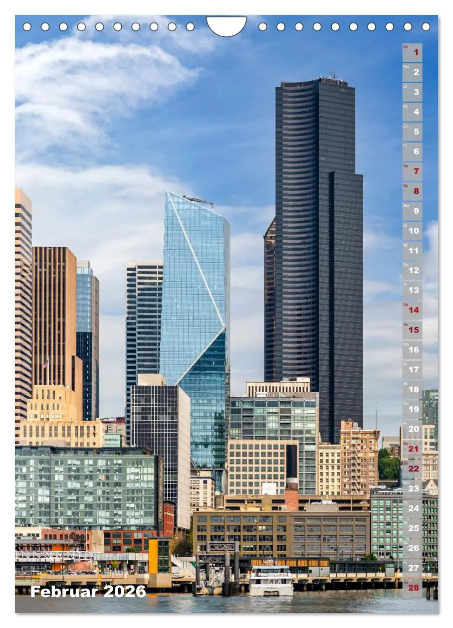 Bild: 9783516242478 | SEATTLE Imposante Stadt- und Naturimpressionen (Wandkalender 2026...
