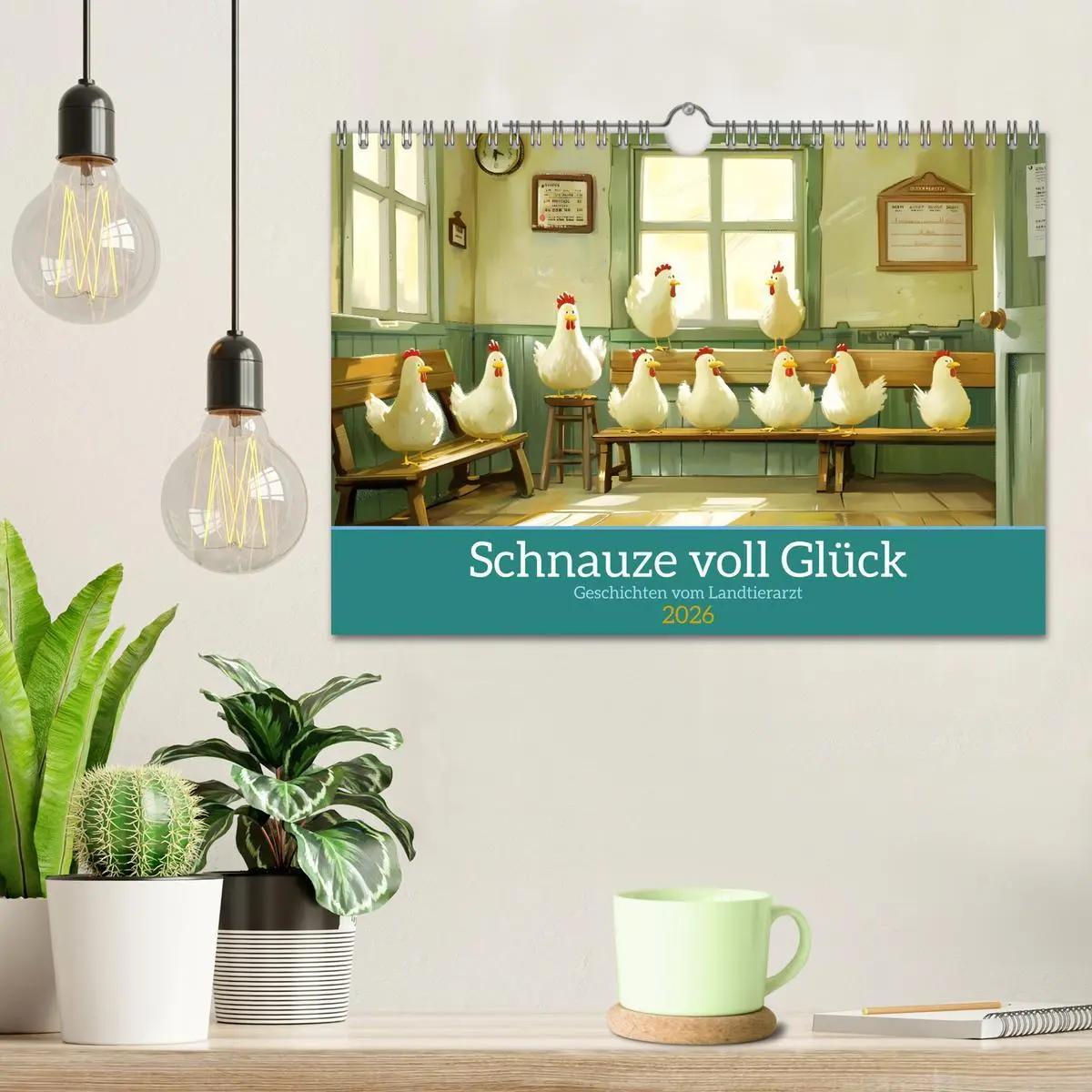 Bild: 9783516622478 | Schnauze voll Glück (Wandkalender 2026 DIN A4 quer), CALVENDO...