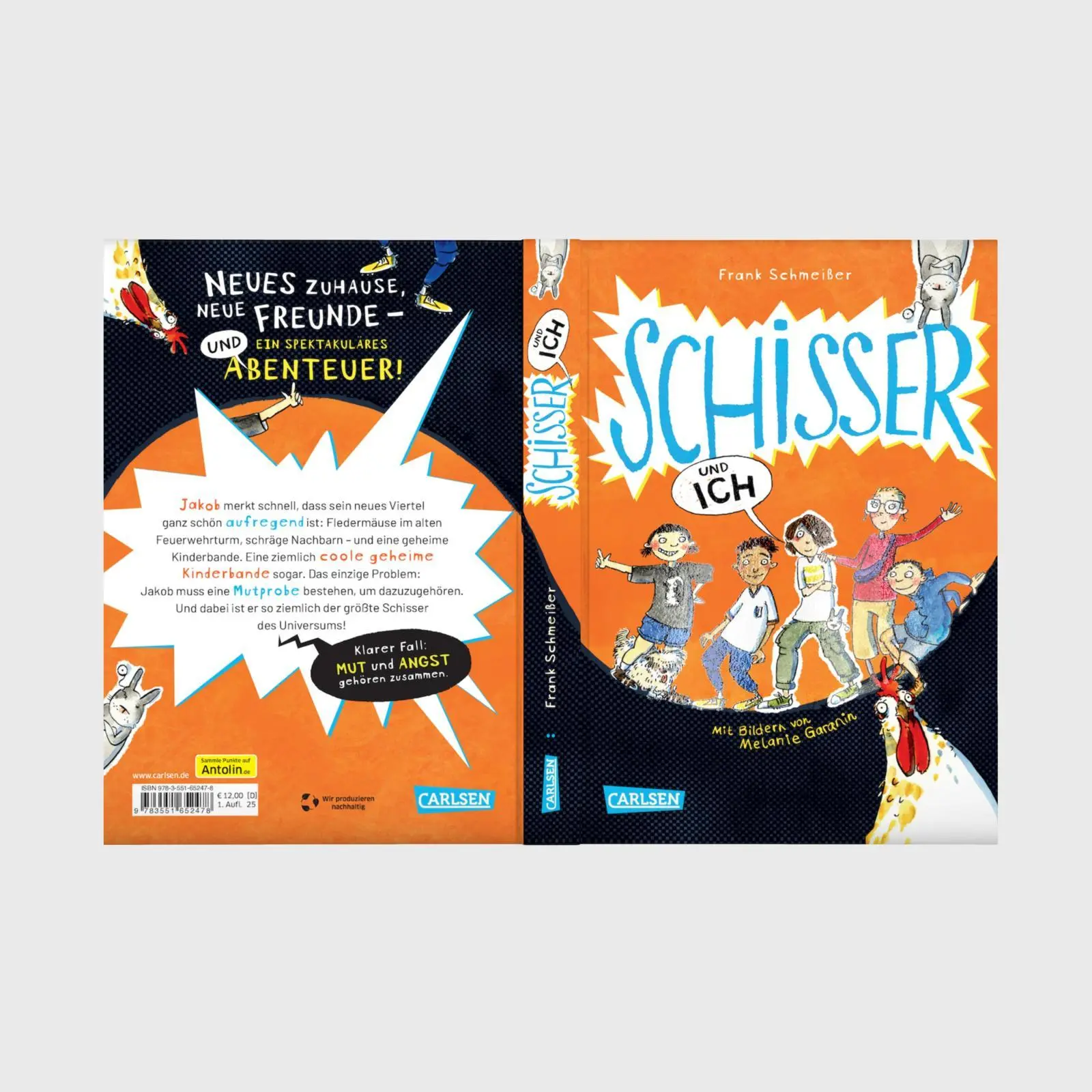 Bild: 9783551652478 | Schisser und ich 1 | Frank Schmeißer | Buch | 192 S. | Deutsch | 2025