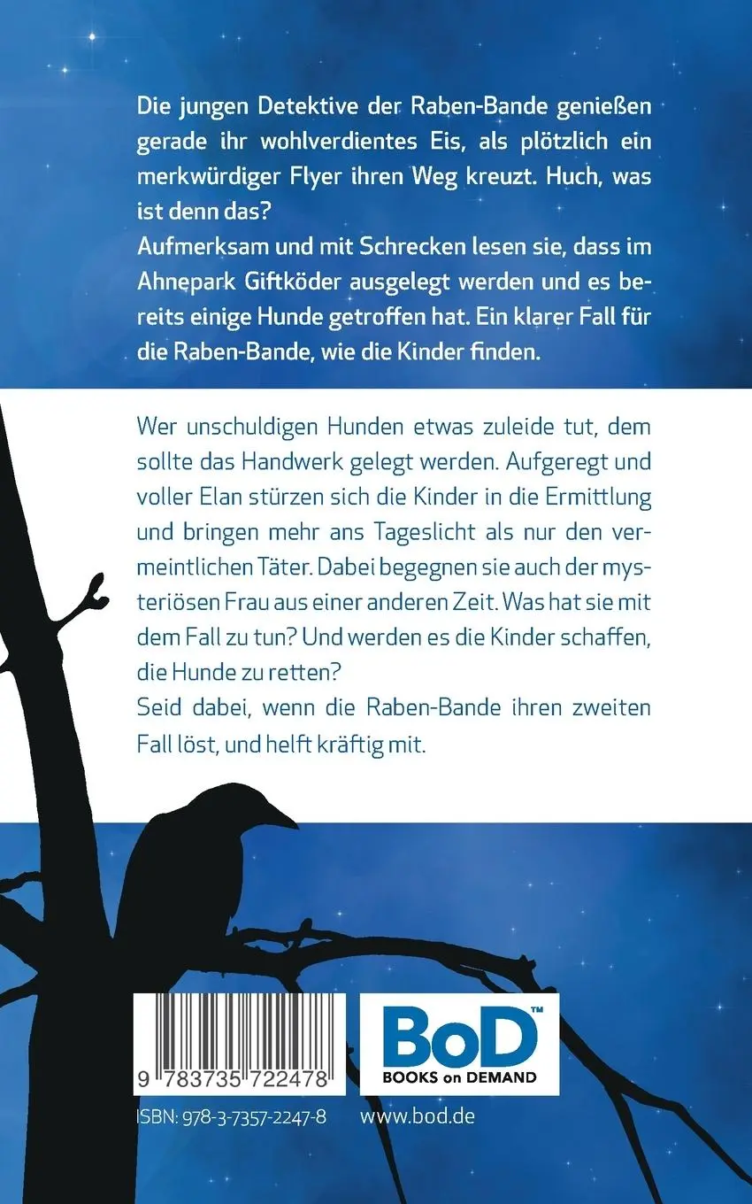 Rückseite: 9783735722478 | Die Raben-Bande | Giftköder! | Sandra König | Taschenbuch | 312 S.
