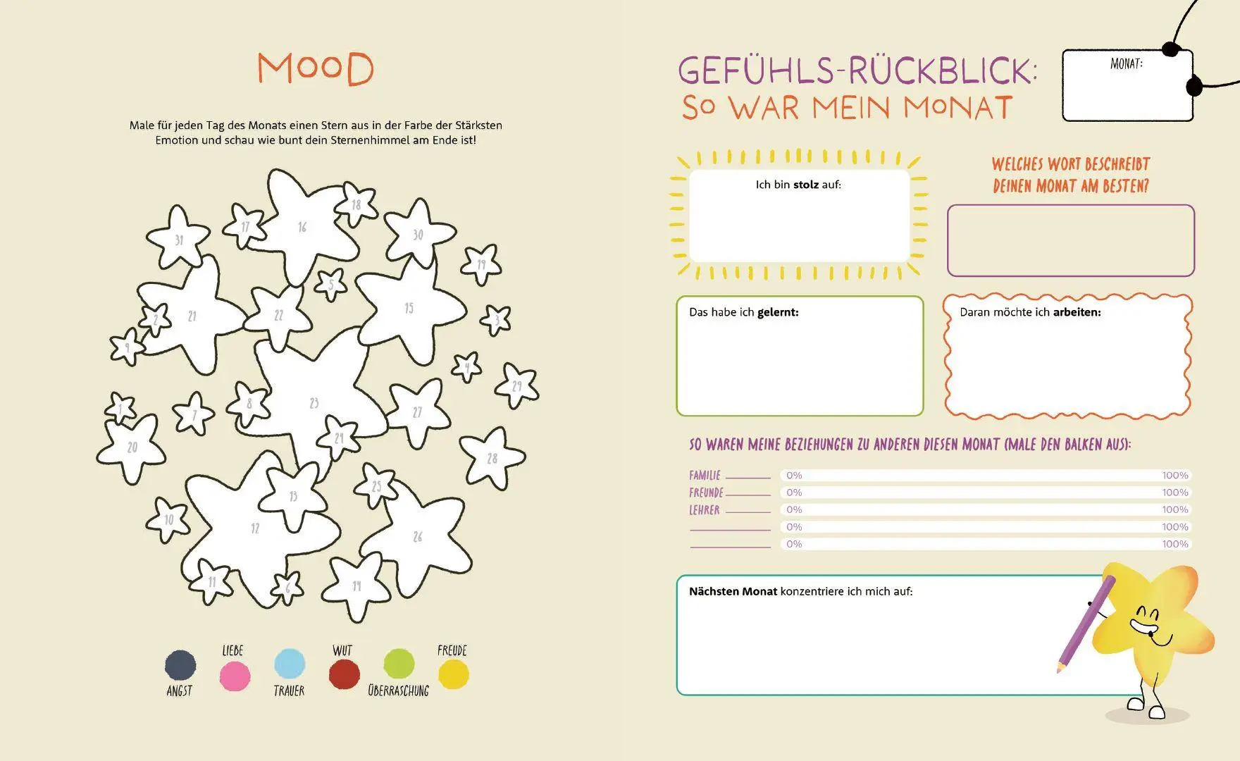 Bild: 9783735892478 | Little Hearts - Big Feelings - Mein Gefühle-Journal | Helfrich (u. a.)