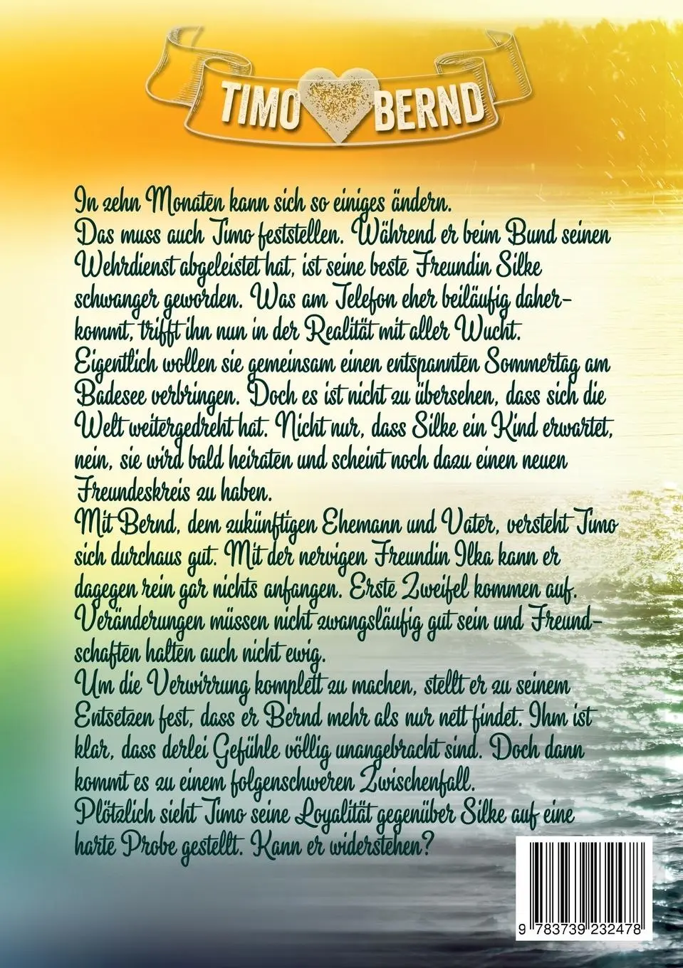 Rückseite: 9783739232478 | Ein Tag am See | Gay Romance - New Edition | Florian Höltgen | Buch
