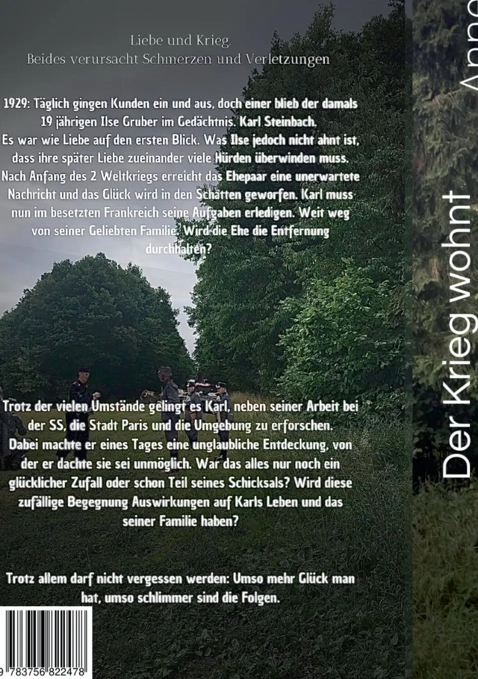 Rückseite: 9783756822478 | Der Krieg wohnt nebenan | Anne Lehe | Taschenbuch | 456 S. | Deutsch