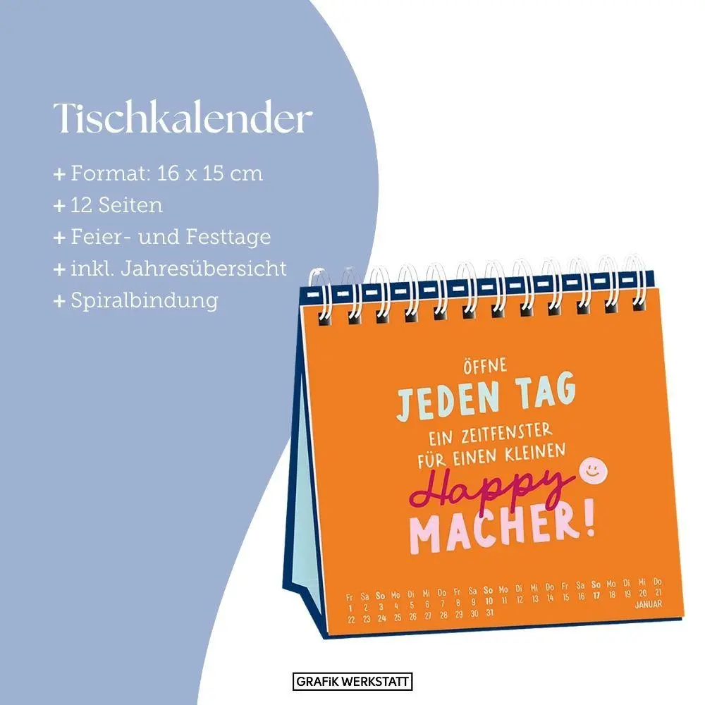 Bild: 9783986362478 | Tischkalender 2027 Nimm dir Zeit | Tischkalender | Original | Kalender