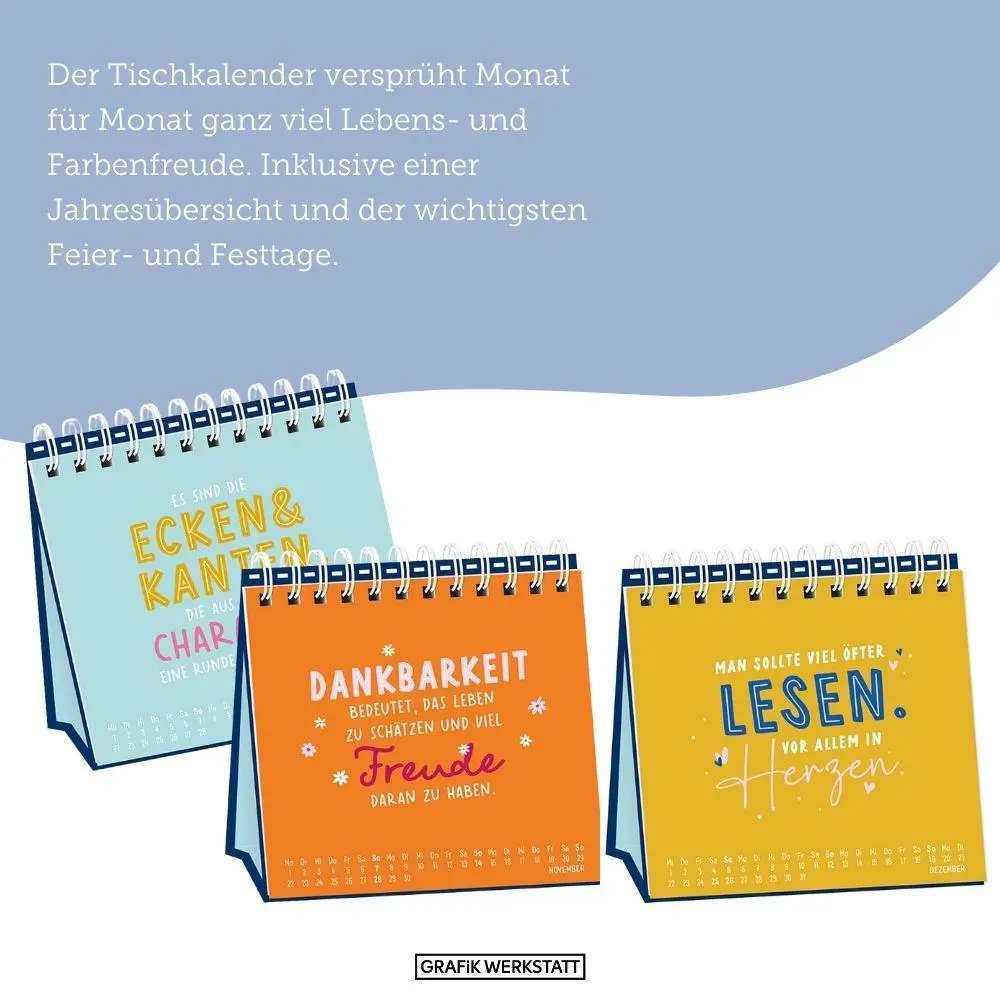Bild: 9783986362478 | Tischkalender 2027 Nimm dir Zeit | Tischkalender | Original | Kalender