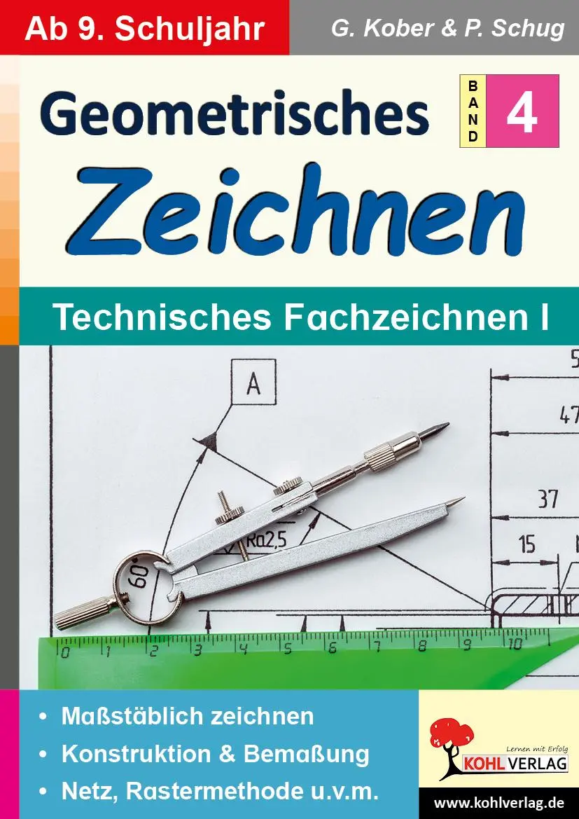 Cover: 9783988412478 | Geometrisches Zeichnen / Band 4: Technisches Fachzeichnen I | Buch