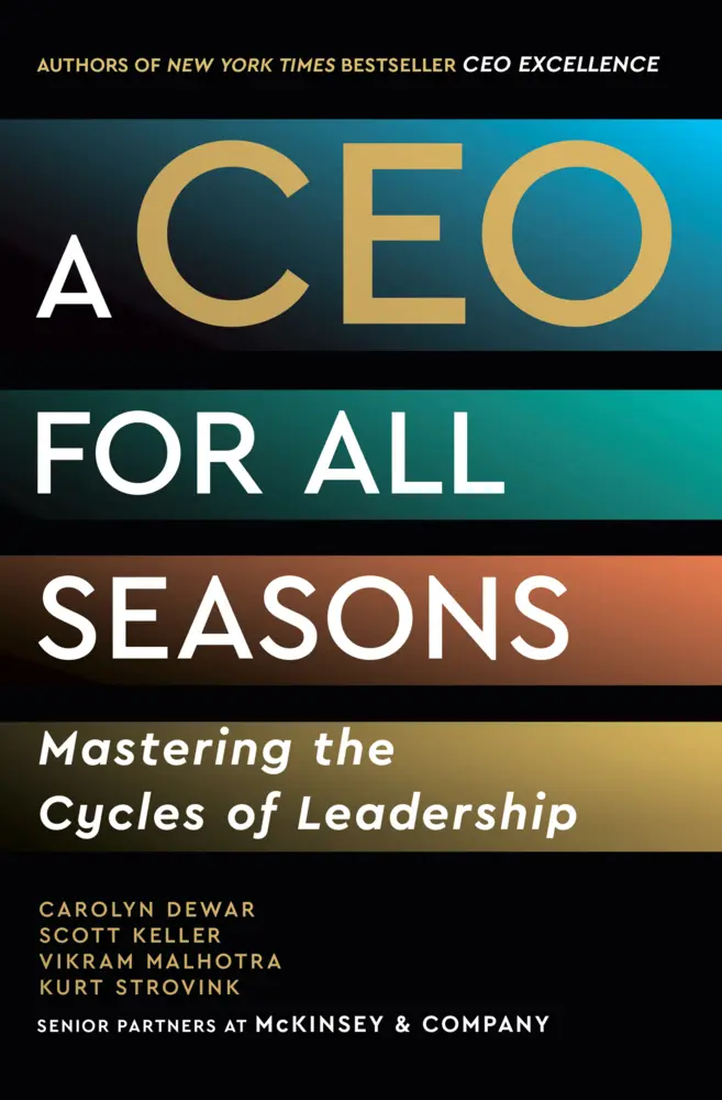 Cover: 9781668212578 | A CEO for All Seasons | Carolyn Dewar | Taschenbuch | Englisch | 2025