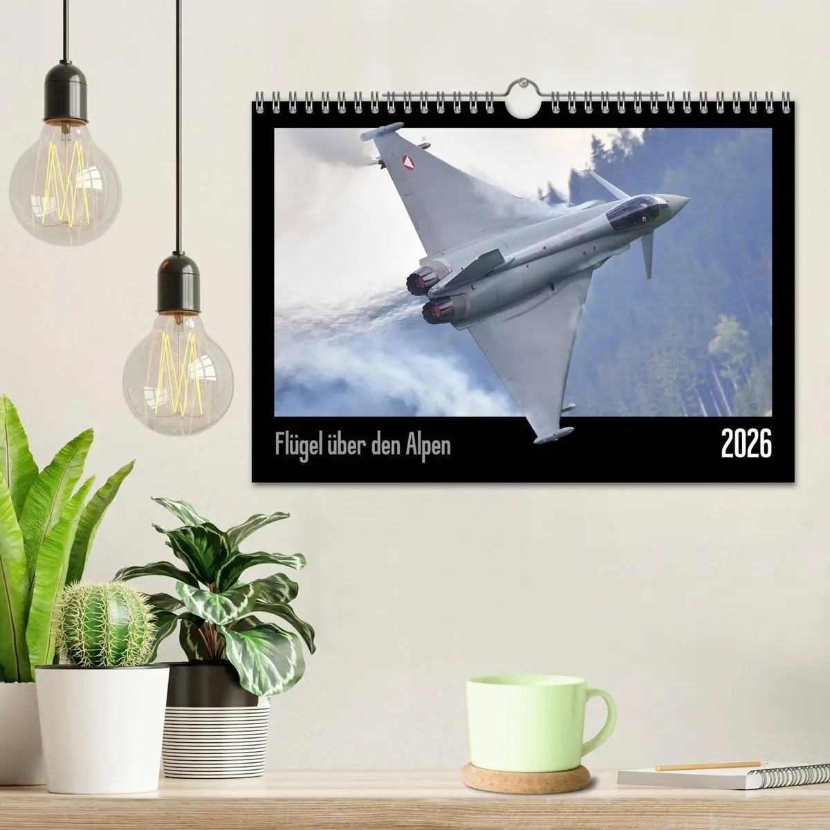Bild: 9783457832578 | Flügel über den Alpen (Wandkalender 2026 DIN A4 quer), CALVENDO...