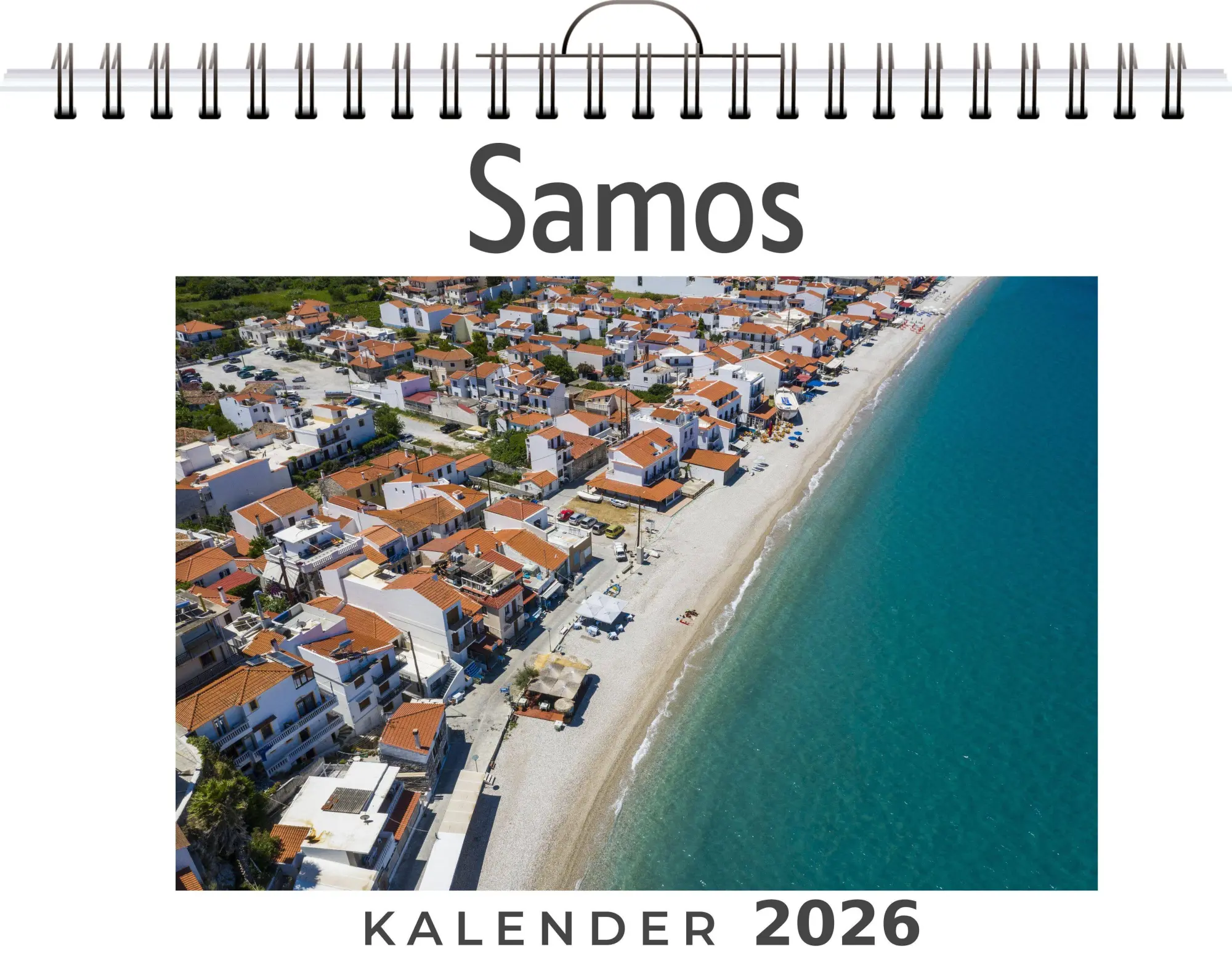 Cover: 9783759192578 | Samos | Nele Schwarz | Kalender | Deutsch | 2026 | FlipFlop