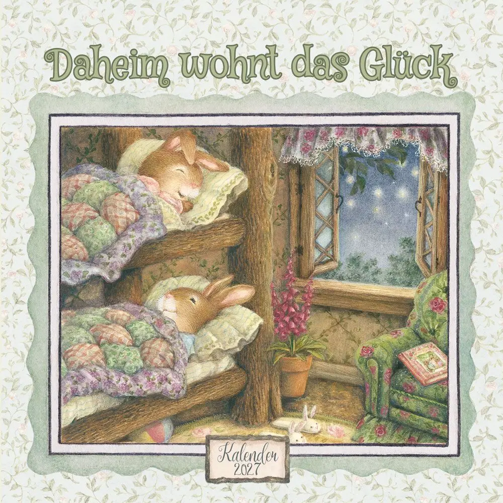 Cover: 9783963722578 | Daheim wohnt das Glück | Tischkalender 2027 | Susan Wheeler | Kalender