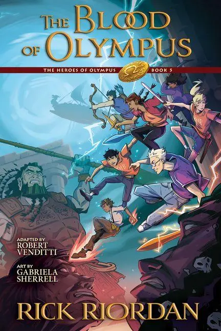 Cover: 9781368092678 | Heroes of Olympus, The, Book Five: The Blood of Olympus, the...