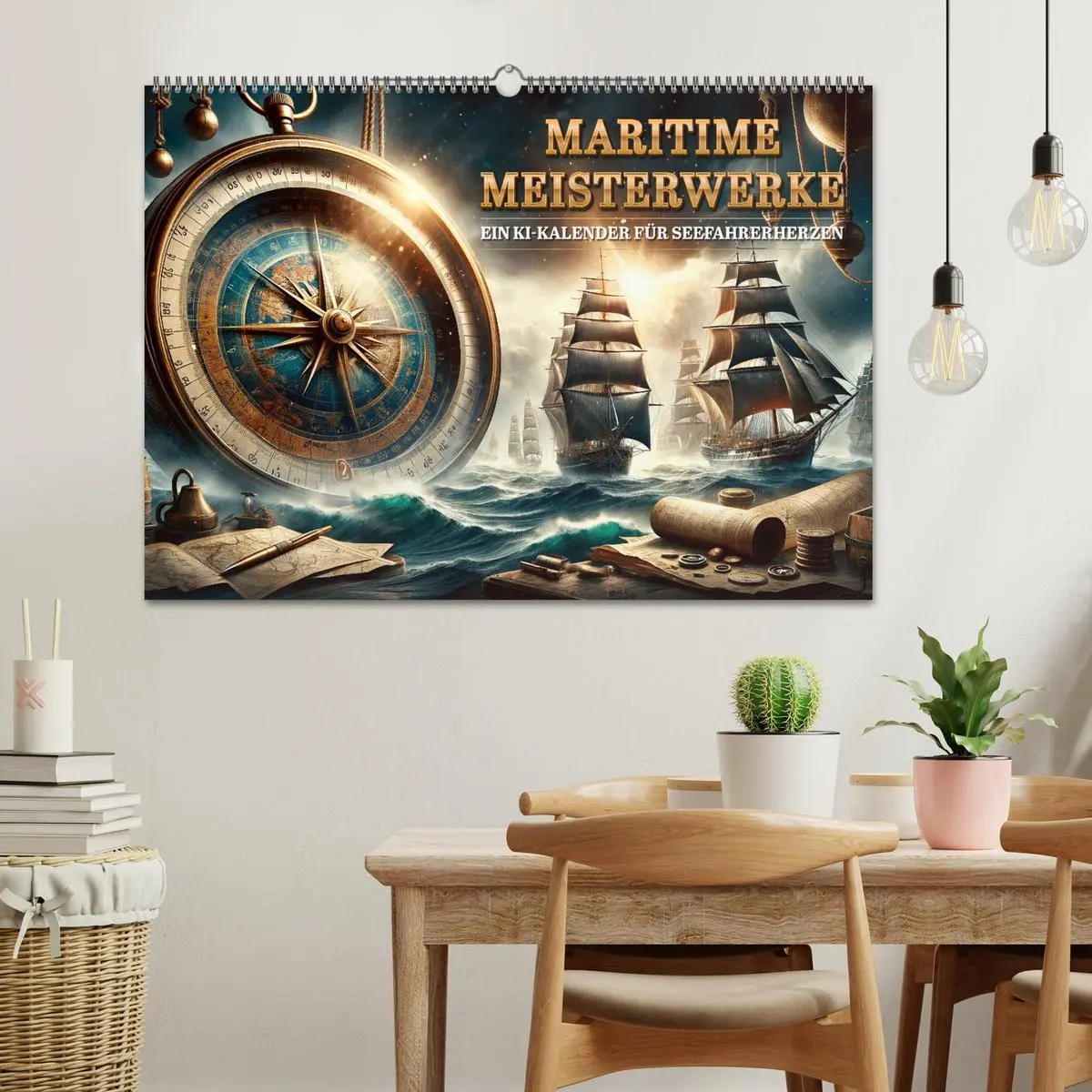 Bild: 9783457442678 | Maritime Meisterwerke: Ein KI-Kalender für Seefahrerherzen...