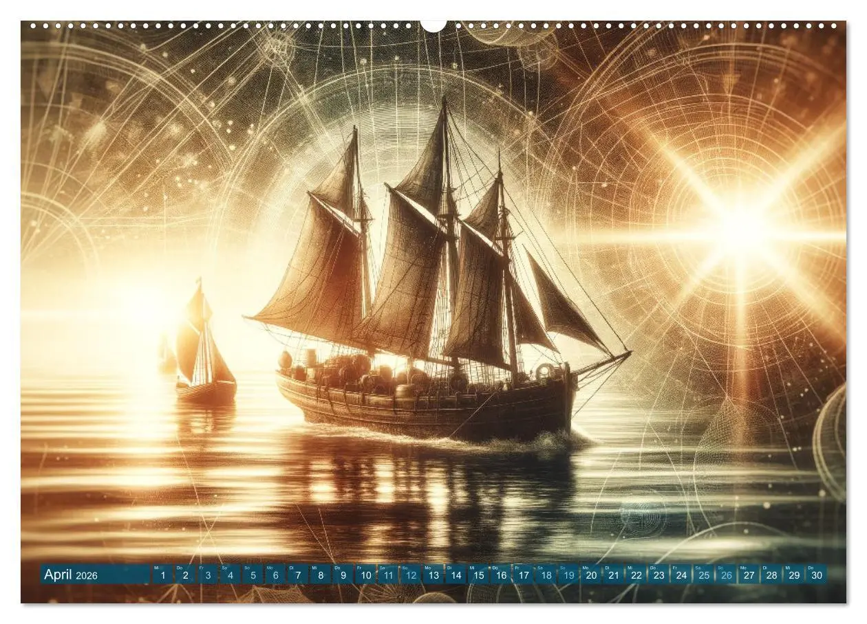 Bild: 9783457442678 | Maritime Meisterwerke: Ein KI-Kalender für Seefahrerherzen...