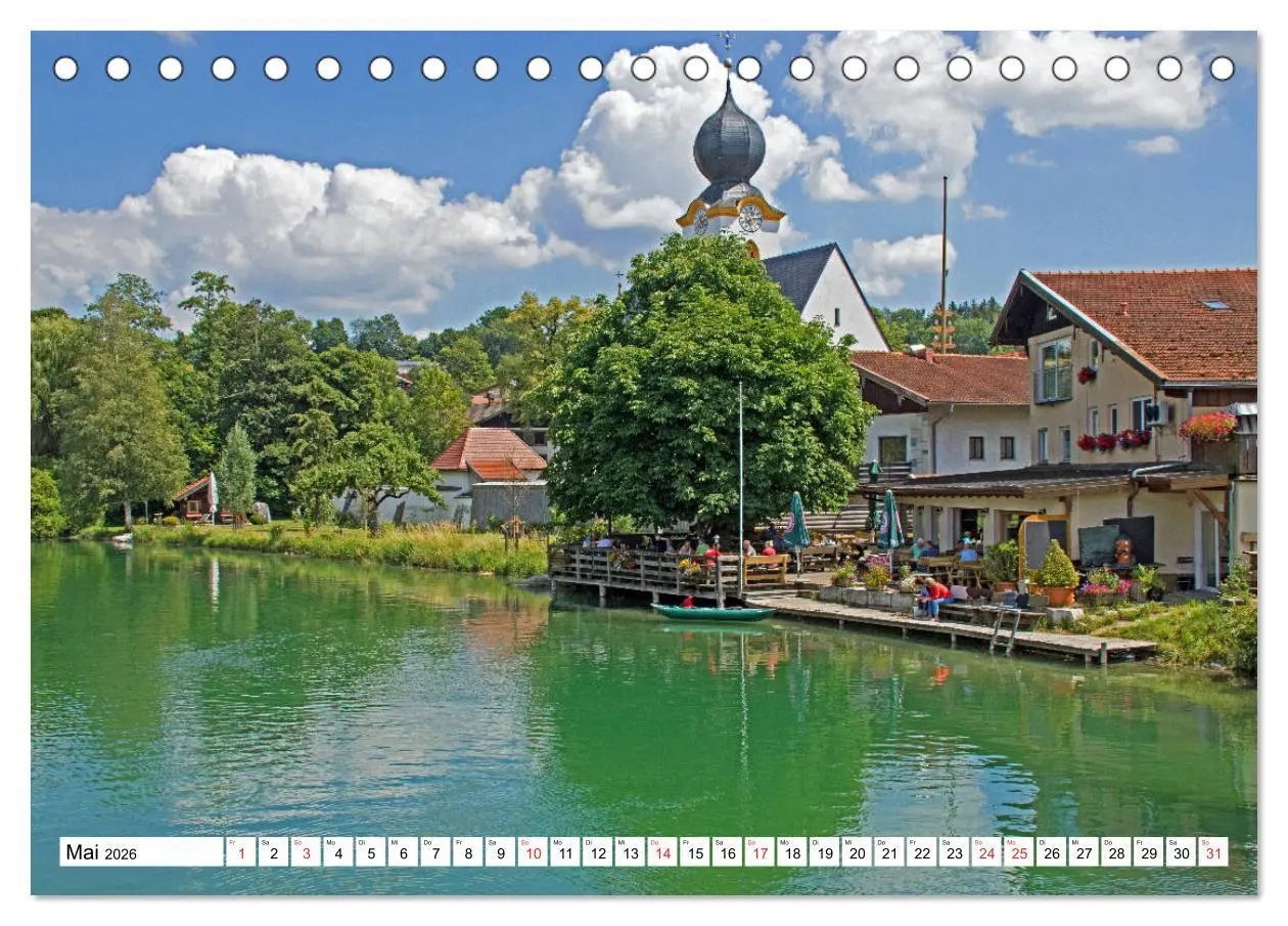 Bild: 9783457752678 | Chiemsee - Sommerferien am bayrischen Meer (Tischkalender 2026 DIN...