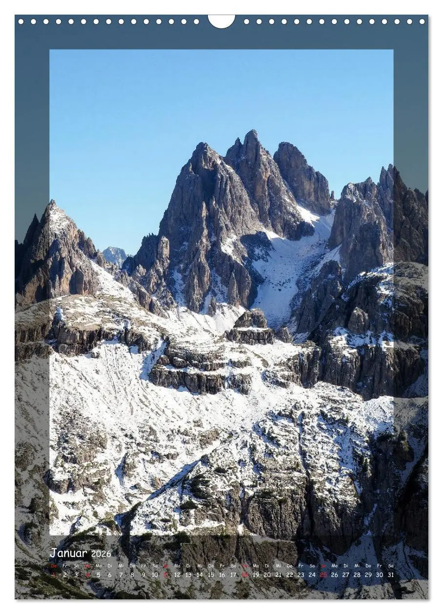 Bild: 9783516392678 | Bergwelten Wandkalender (Wandkalender 2026 DIN A3 hoch), CALVENDO...