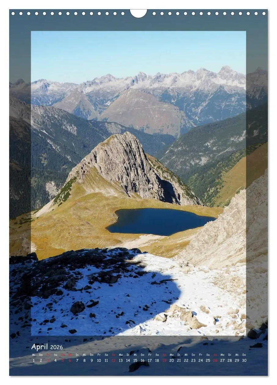 Bild: 9783516392678 | Bergwelten Wandkalender (Wandkalender 2026 DIN A3 hoch), CALVENDO...