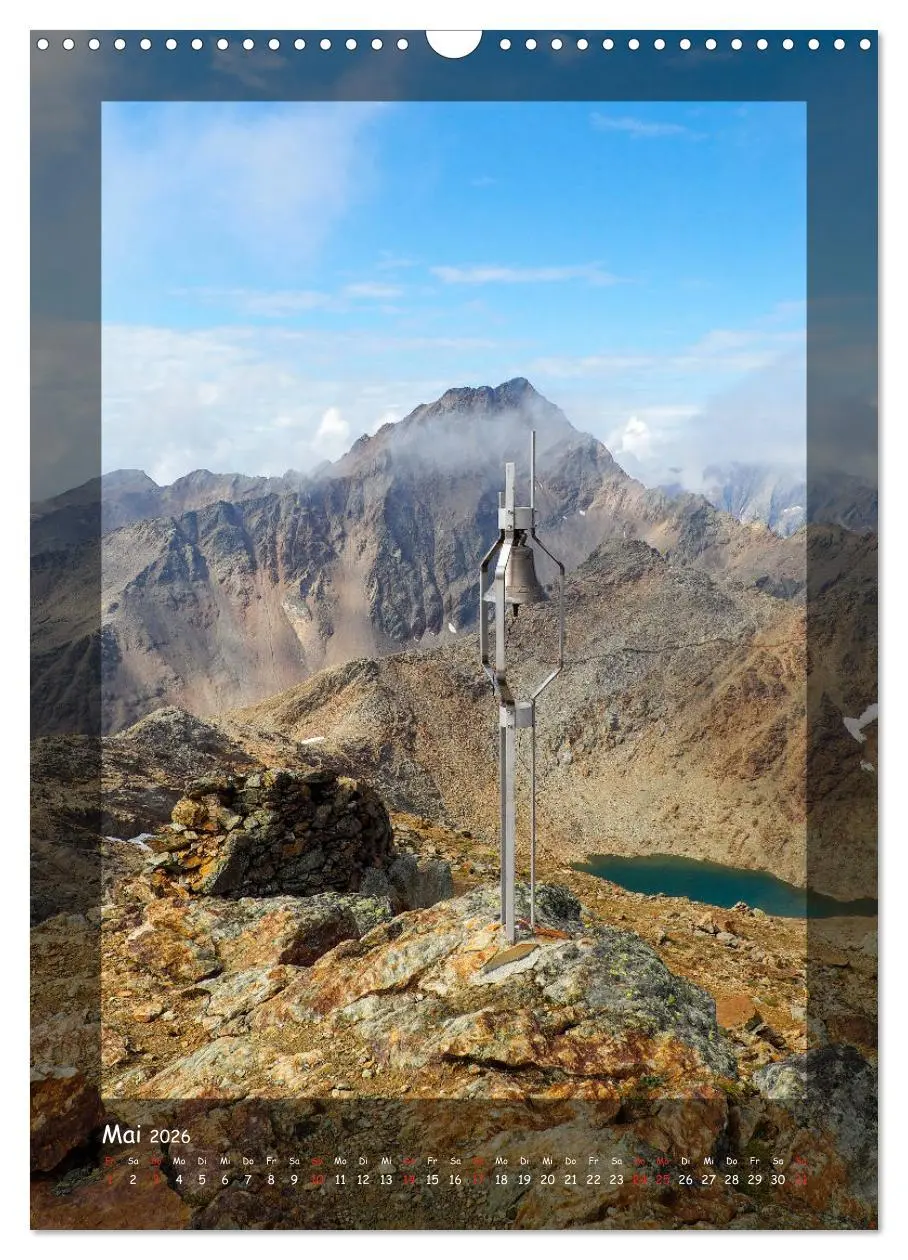 Bild: 9783516392678 | Bergwelten Wandkalender (Wandkalender 2026 DIN A3 hoch), CALVENDO...