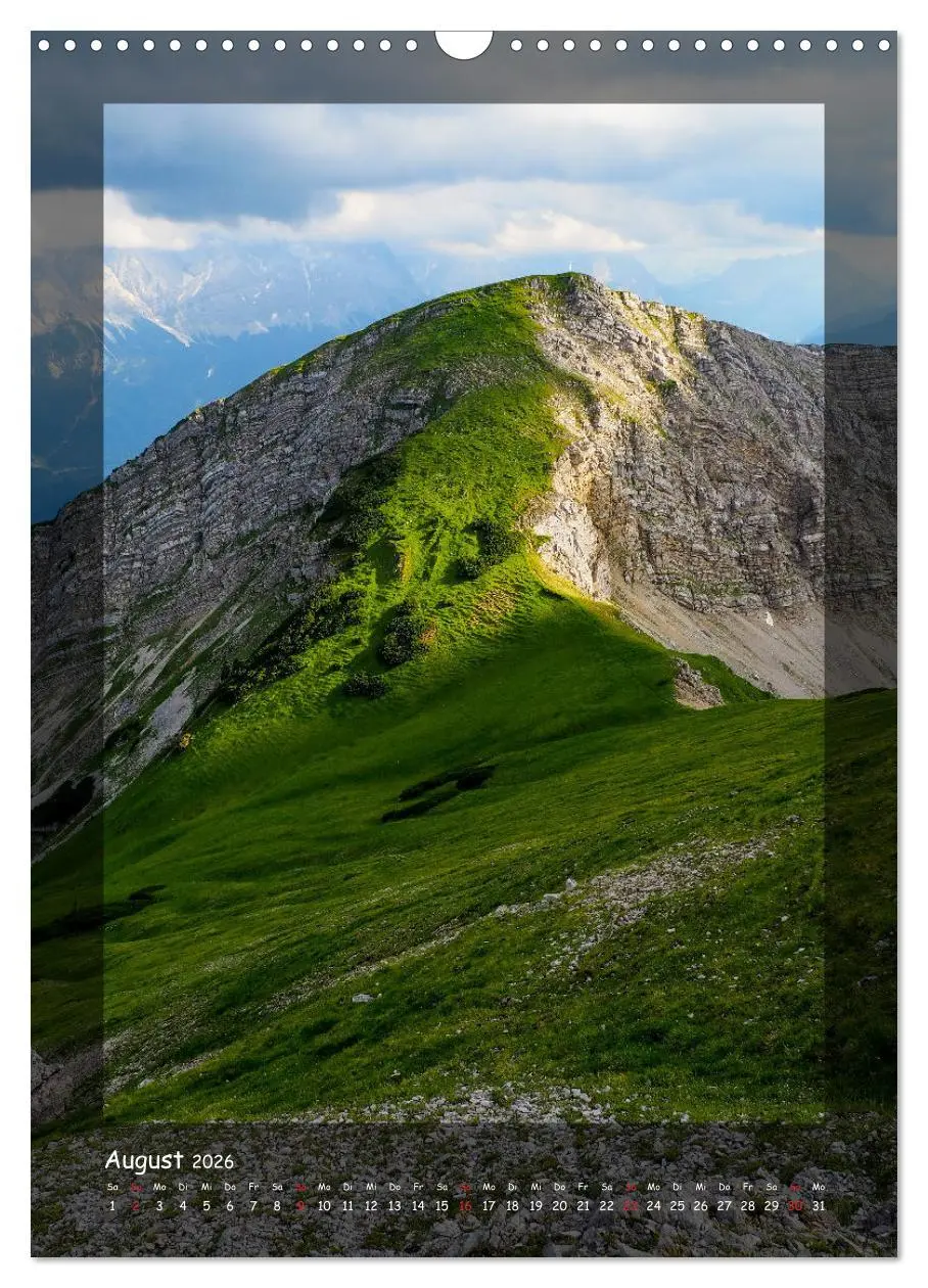 Bild: 9783516392678 | Bergwelten Wandkalender (Wandkalender 2026 DIN A3 hoch), CALVENDO...