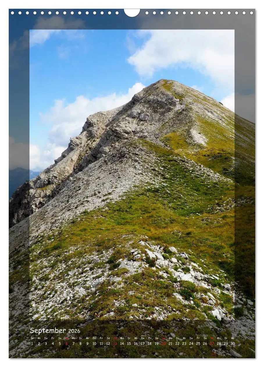 Bild: 9783516392678 | Bergwelten Wandkalender (Wandkalender 2026 DIN A3 hoch), CALVENDO...