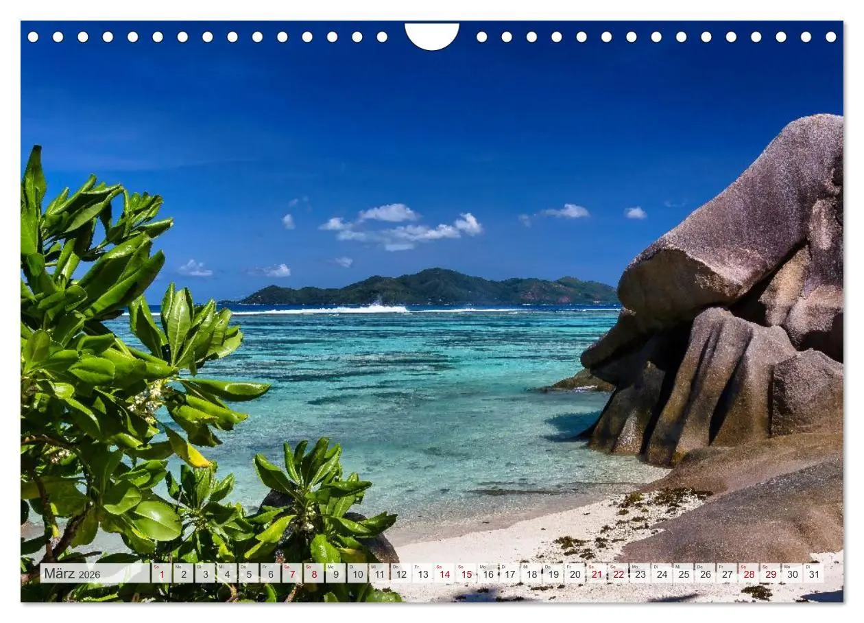 Bild: 9783516532678 | Die Seychellen - ganz nah am Paradies (Wandkalender 2026 DIN A4...