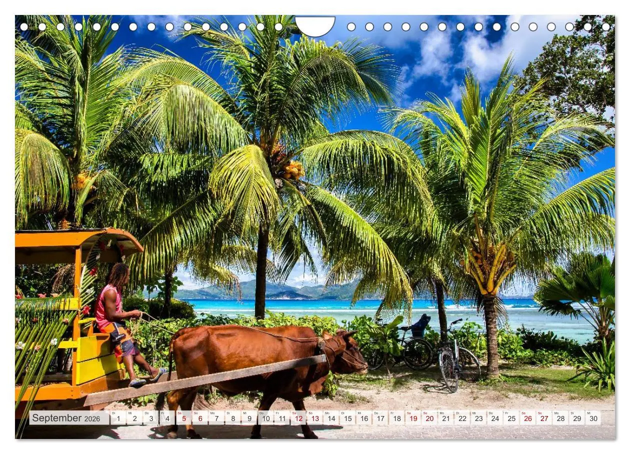 Bild: 9783516532678 | Die Seychellen - ganz nah am Paradies (Wandkalender 2026 DIN A4...