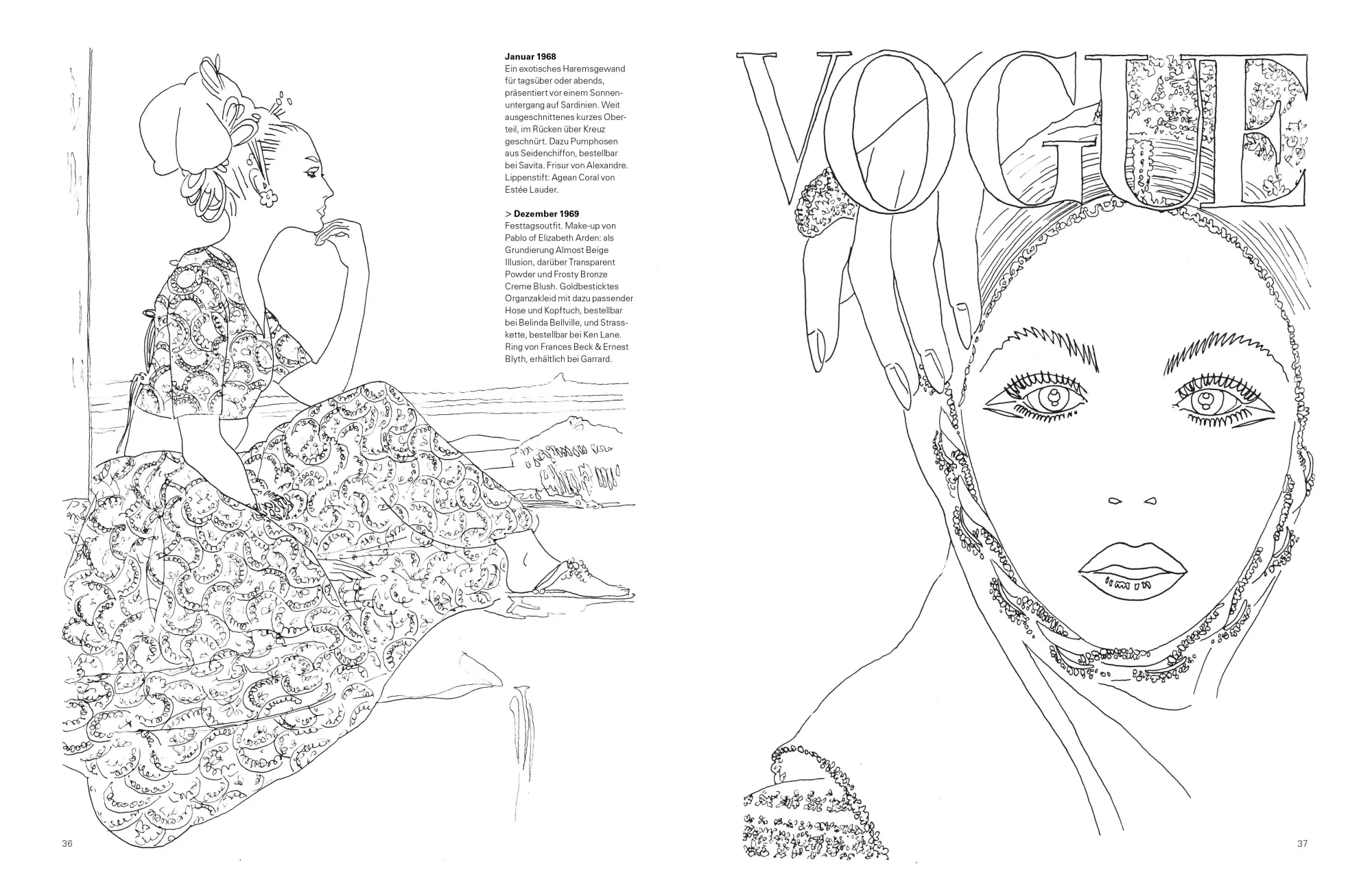 Bild: 9783791382678 | VOGUE - Das Malbuch Vol. 2 | Iain R. Webb | Buch | 96 S. | Deutsch