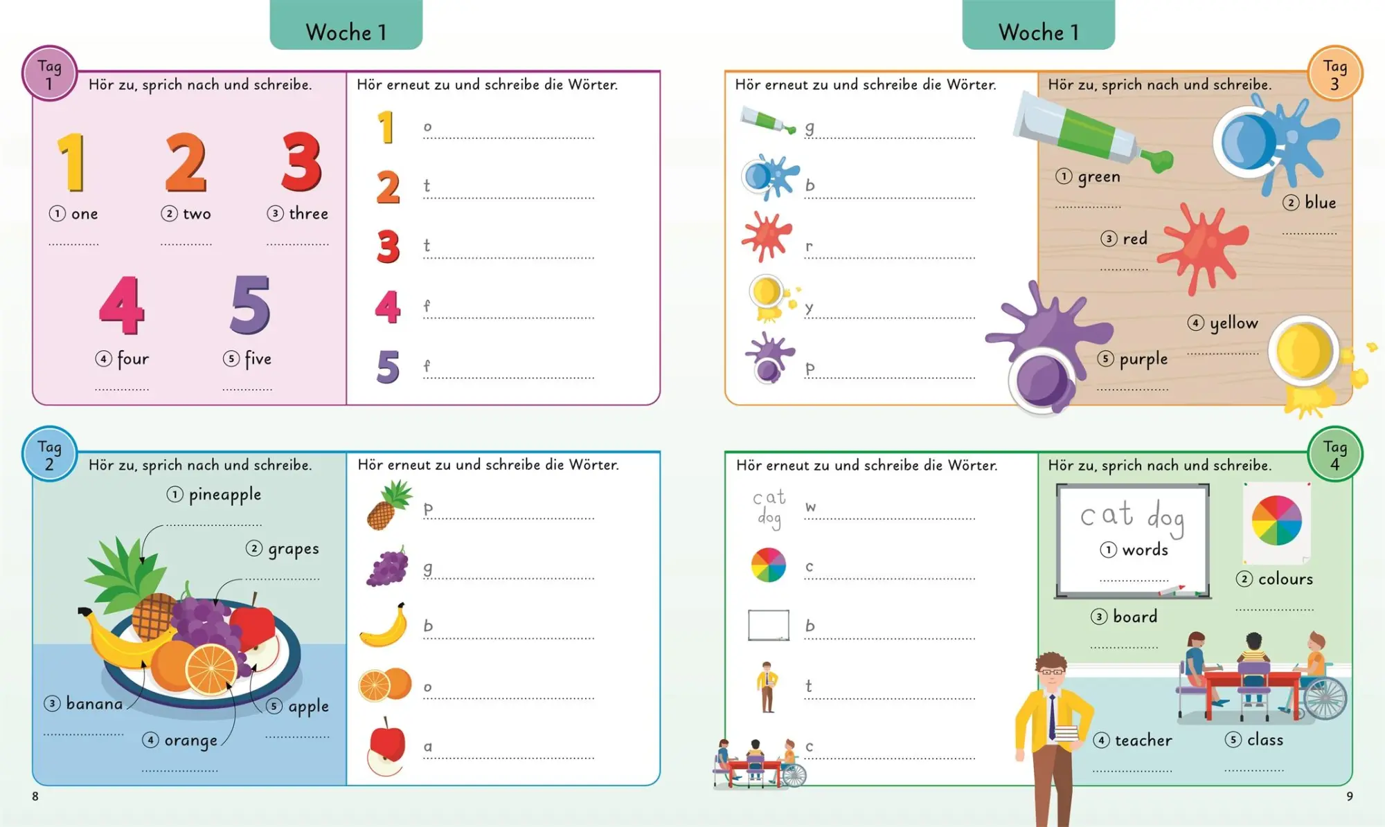 Bild: 9783831042678 | Englisch für clevere Kids - 5 Wörter am Tag | DK Verlag - Kids | Buch
