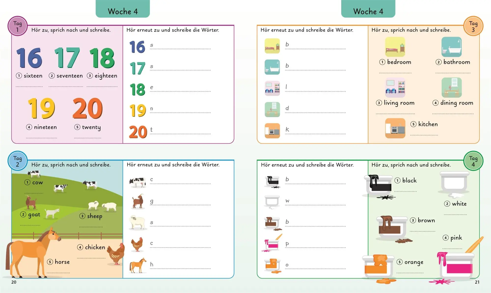 Bild: 9783831042678 | Englisch für clevere Kids - 5 Wörter am Tag | DK Verlag - Kids | Buch