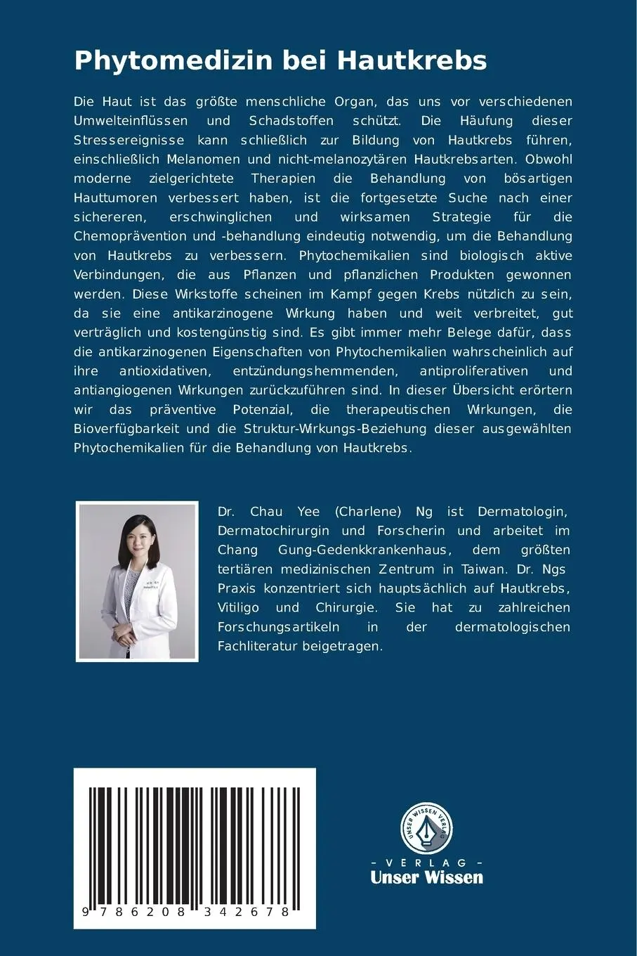 Rückseite: 9786208342678 | Phytomedizin bei Hautkrebs | Chau Yee Ng (u. a.) | Taschenbuch | 68 S.