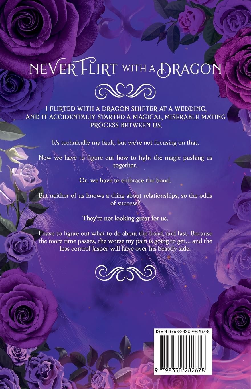Rückseite: 9798330282678 | Never Flirt with a Dragon | Lola Glass | Taschenbuch | Englisch | 2024