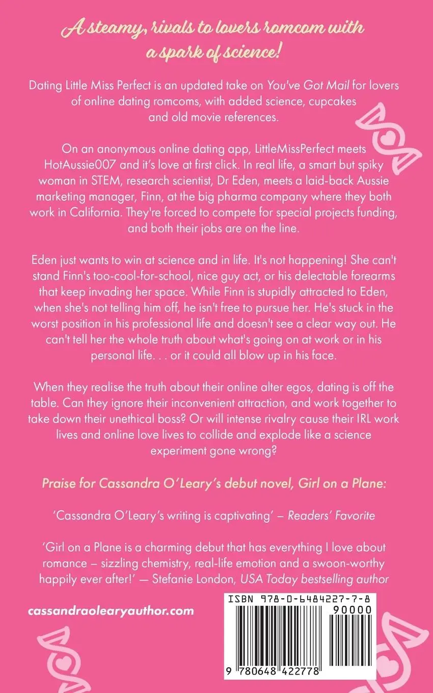 Rückseite: 9780648422778 | Dating Little Miss Perfect | Cassandra O'Leary | Taschenbuch | 2023