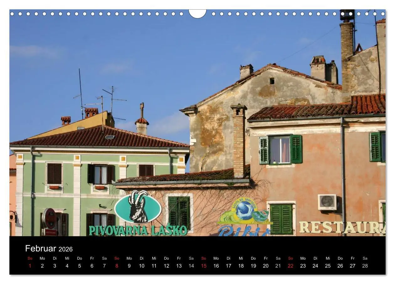 Bild: 9783516142778 | Istrien (Wandkalender 2026 DIN A3 quer), CALVENDO Monatskalender
