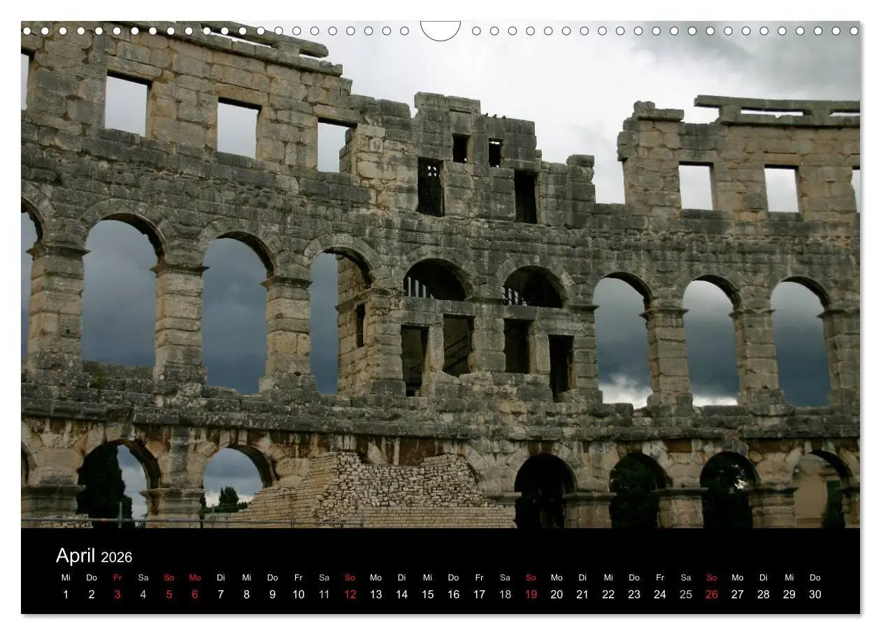 Bild: 9783516142778 | Istrien (Wandkalender 2026 DIN A3 quer), CALVENDO Monatskalender