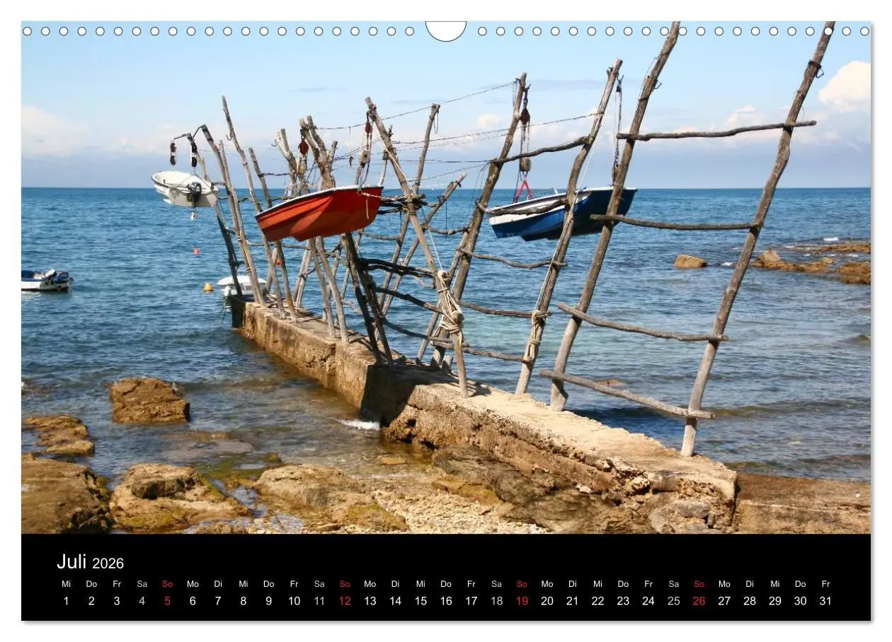 Bild: 9783516142778 | Istrien (Wandkalender 2026 DIN A3 quer), CALVENDO Monatskalender