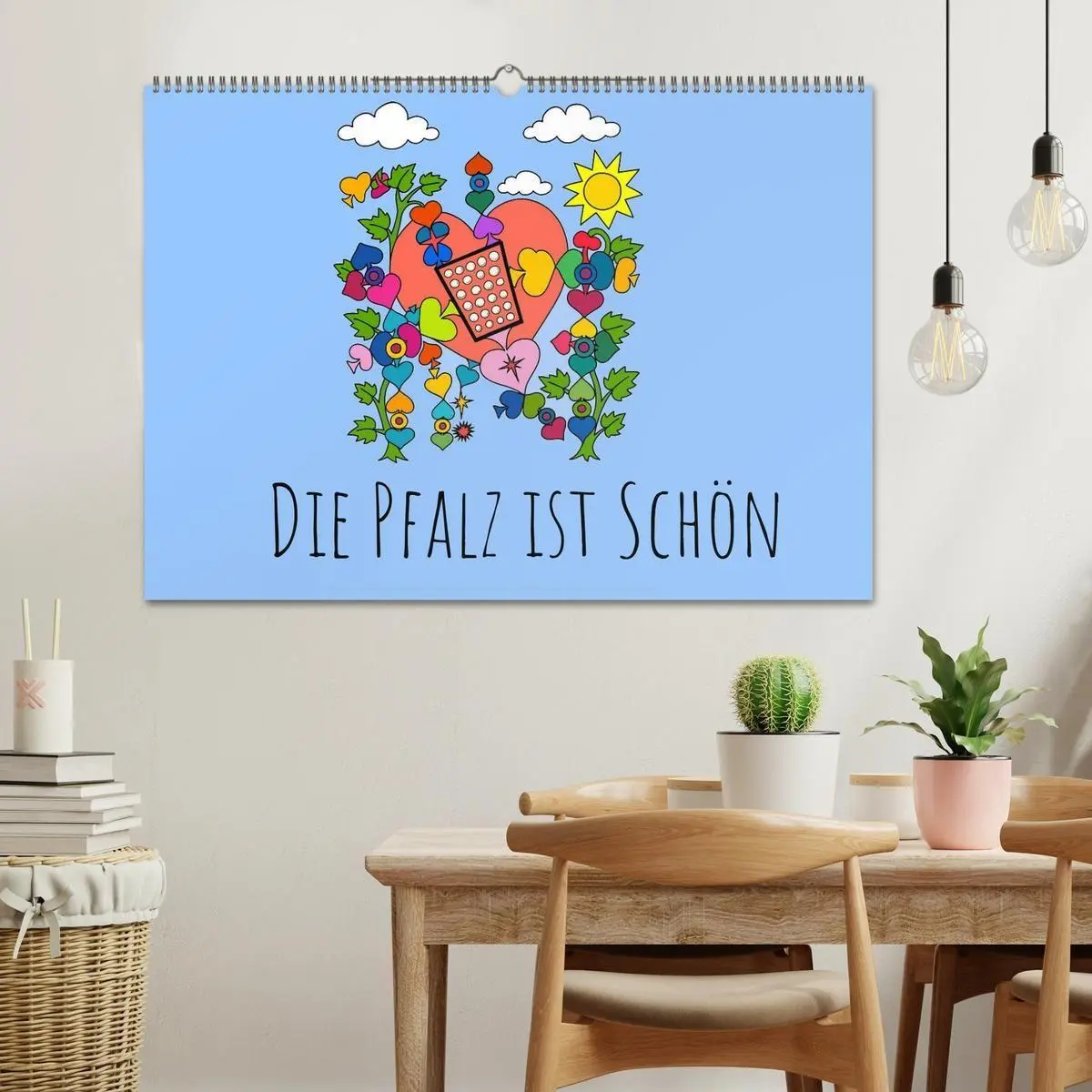Bild: 9783516692778 | Die Pfalz ist das Beste (Wandkalender 2026 DIN A2 quer), CALVENDO...