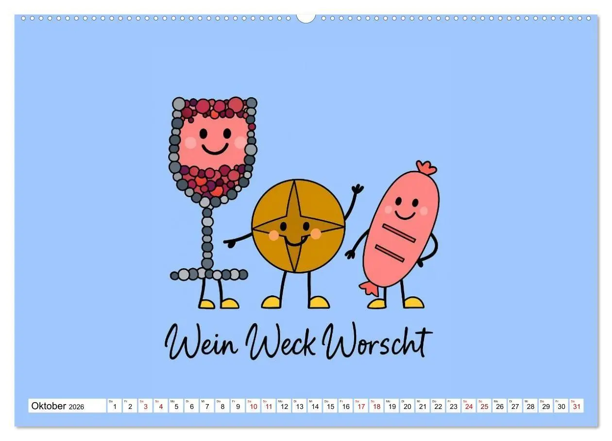 Bild: 9783516692778 | Die Pfalz ist das Beste (Wandkalender 2026 DIN A2 quer), CALVENDO...