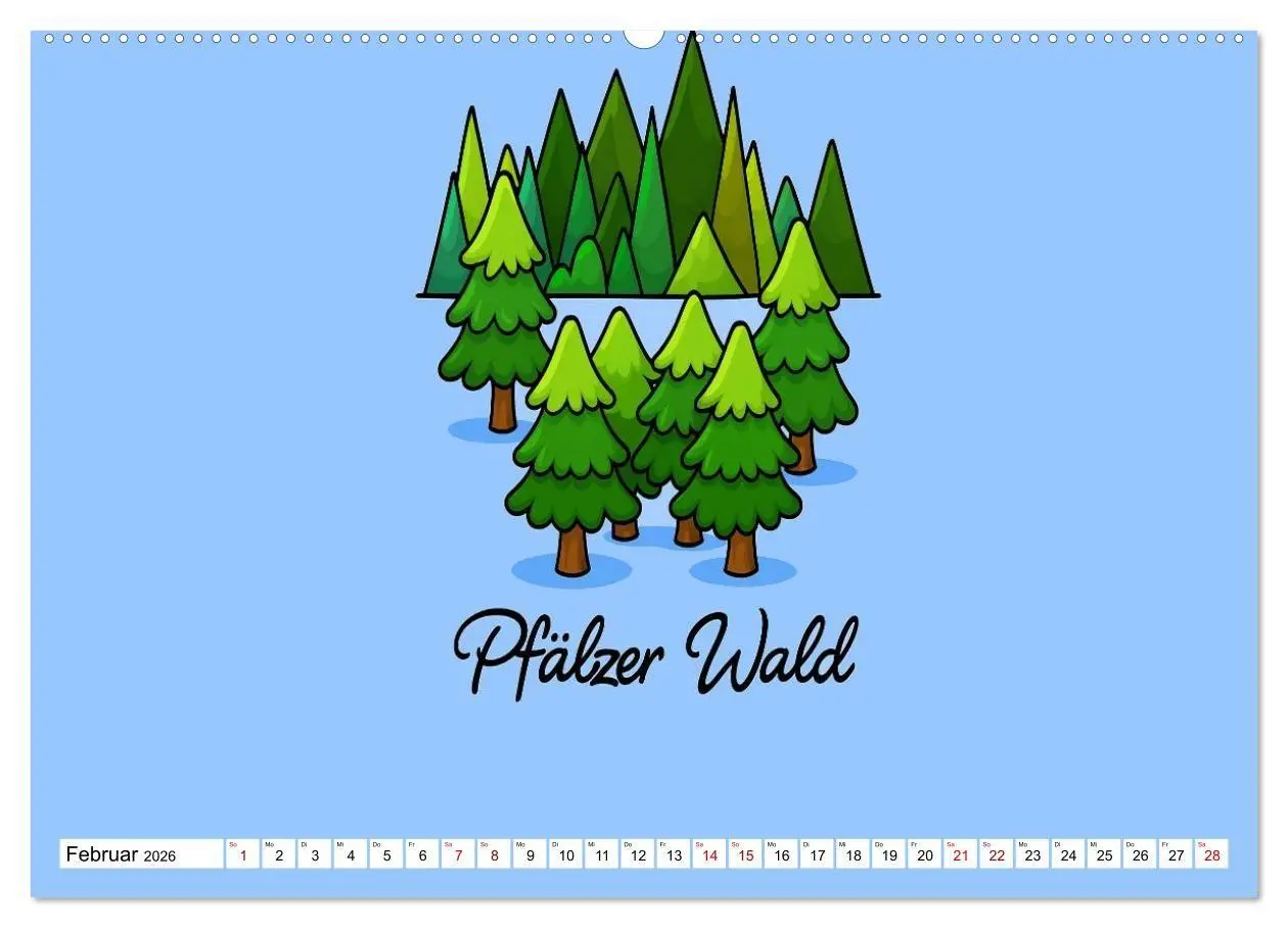 Bild: 9783516692778 | Die Pfalz ist das Beste (Wandkalender 2026 DIN A2 quer), CALVENDO...