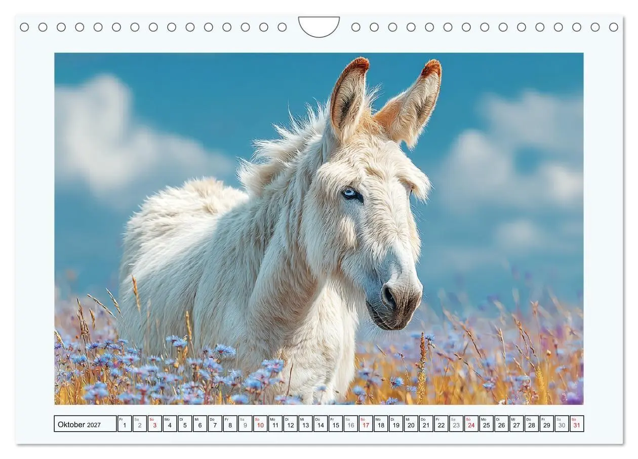 Bild: 9783516762778 | Sanfte Eselpoesie. Momente zwischen Bergwelt und Meer (Wandkalender...
