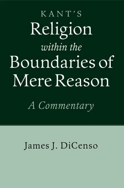 Cover: 9781107532878 | Kant's Religion within the Boundaries of Mere Reason | Dicenso | Buch