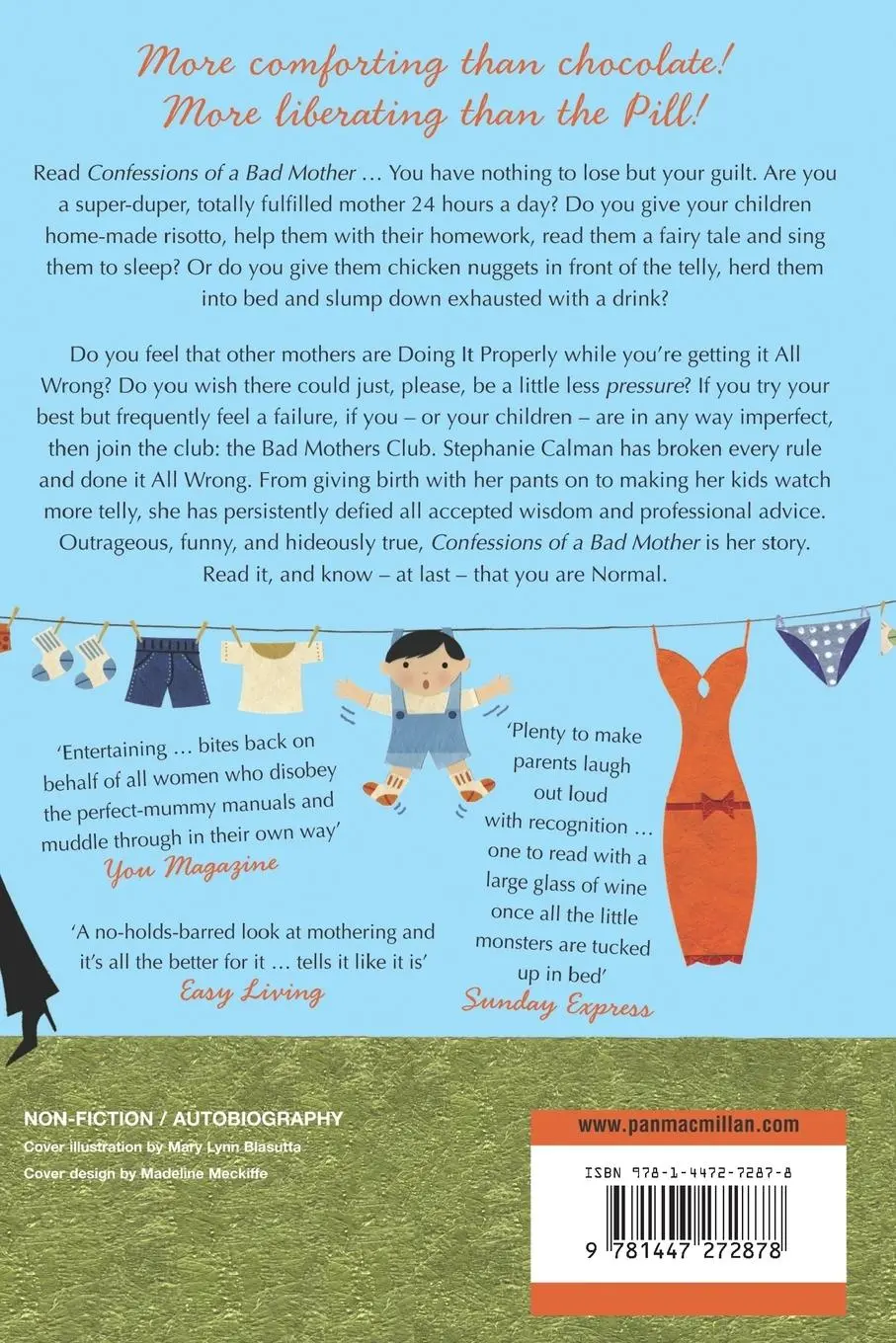 Rückseite: 9781447272878 | Confessions of a Bad Mother | Stephanie Calman | Taschenbuch | 2014