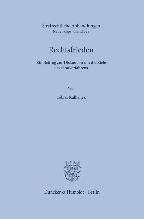 Rechtsfrieden