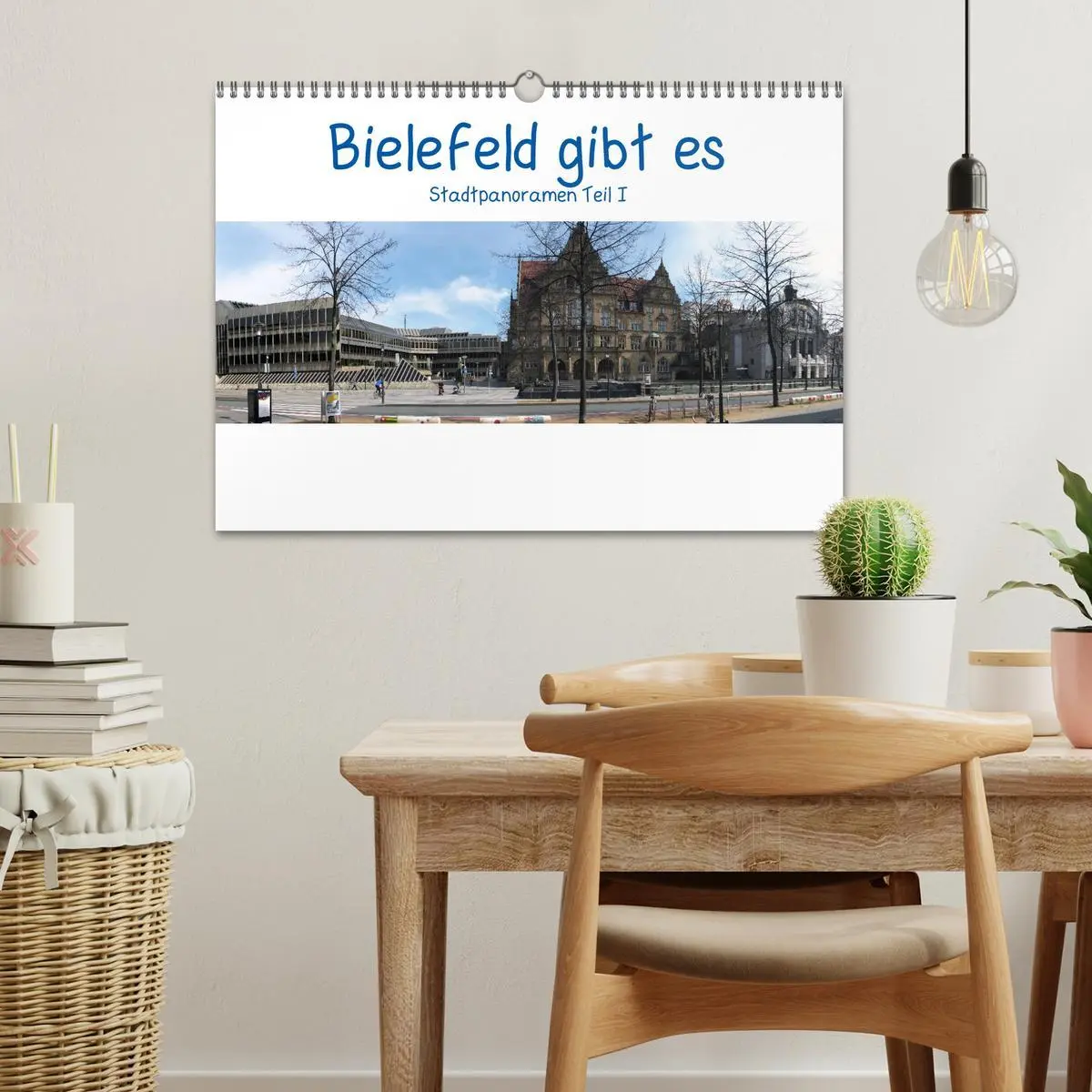Bild: 9783516132878 | Bielefeld gibt es! Stadtpanoramen (Wandkalender 2026 DIN A3 quer),...