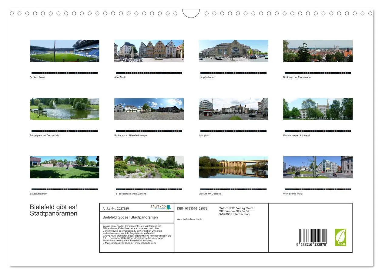 Bild: 9783516132878 | Bielefeld gibt es! Stadtpanoramen (Wandkalender 2026 DIN A3 quer),...